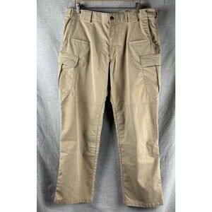 5.11 Stryke Pants Men's 36X30 Khaki Cargo Flex-Tac Ripstop Tactical 74369